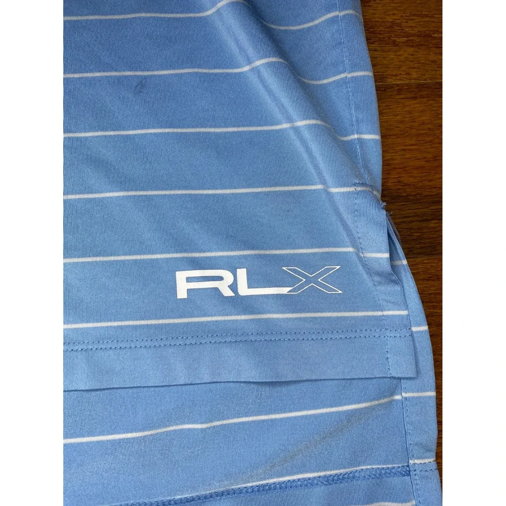 RLX Ralph Lauren Light Blue and White Polo Size Large - Picture 2 of 8